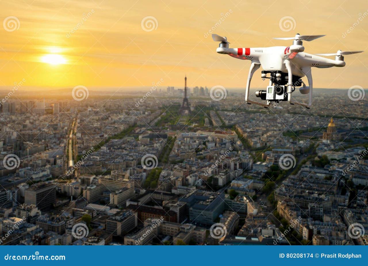 Drone paris